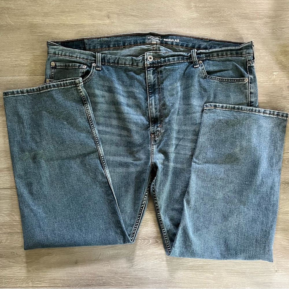 Signature by Levi Strauss Gold Jeans - 46/30 *No Size Tag* Light Blue